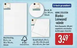 Aldi Nord Home creation blanko-leinwand/-wände rechteckig Angebot