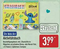 Aldi Nord Disney stitch aktivitätsbuch Angebot