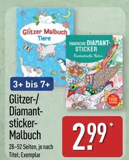 Aldi Nord Glitzer malbuch Angebot
