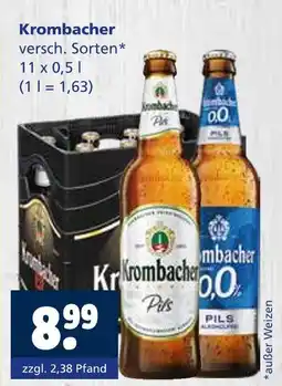 Getränkewelt Krombacher pils Angebot