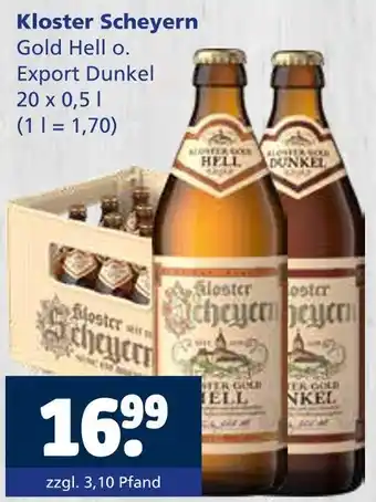 Getränkewelt Kloster scheyern gold hell Angebot