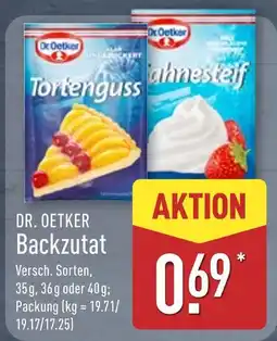 Aldi Nord Dr. oetker backzutat Angebot