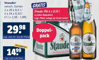 Getränkewelt Stauder pils Angebot