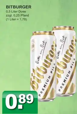 Getränkeparadies Gefromm Bitburger premium pils Angebot