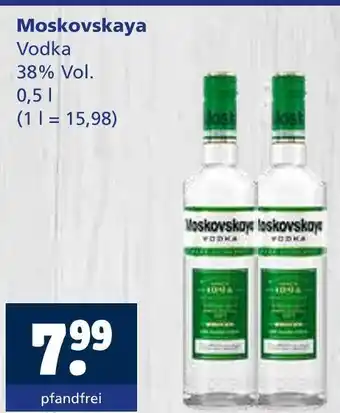 Getränkewelt Moskovskaya vodka Angebot