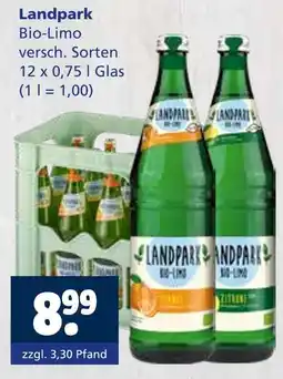 Getränkewelt Landpark bio-limo Angebot