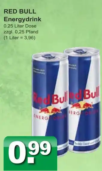 Getränkeparadies Gefromm Red bull energydrink Angebot