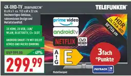Marktkauf Telefunken 4k-uhd-tv d50u960b2cw Angebot