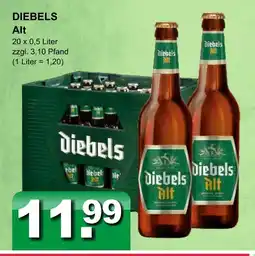 Getränkeparadies Gefromm Diebels alt Angebot
