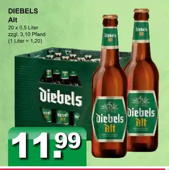 Getränkeparadies Gefromm Diebels alt Angebot