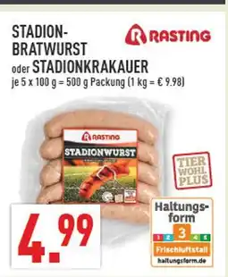 Marktkauf Rasting stadion-bratwurst Angebot