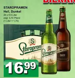 Getränkeparadies Gefromm Staropramen hell Angebot