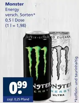 Getränkewelt Monster energy Angebot