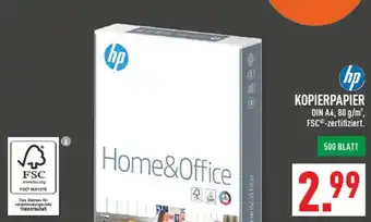 Marktkauf Hp home&office kopierpapier Angebot