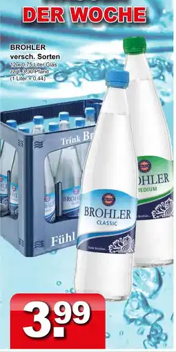 Getränkeparadies Gefromm Brohler classic Angebot