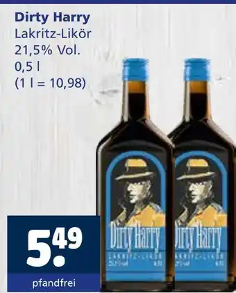 Getränkewelt Dirty harry lakritz-likör Angebot