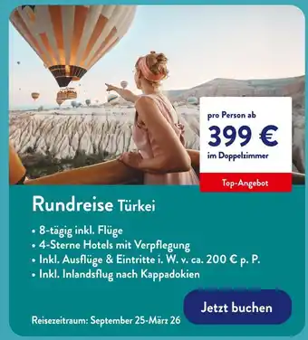 Aldi Nord Rundreise türkei Angebot