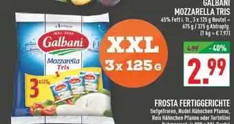 Marktkauf Galbani mozzarella tris Angebot