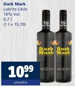 Getränkewelt Dark mark lakritz-likör Angebot