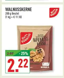 Marktkauf Gut & günstig walnusskerne Angebot