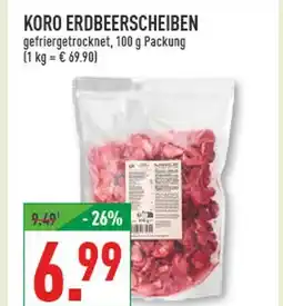 Marktkauf Koro erdbeerscheiben Angebot