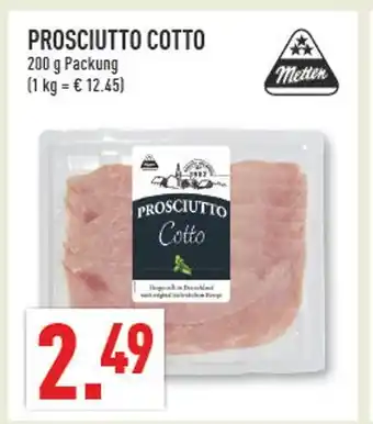 Marktkauf Metten prosciutto cotto Angebot