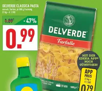 Marktkauf Delverde classica pasta farfalle Angebot