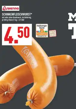 Marktkauf Rasting schinkenfleischwurst Angebot