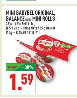 Marktkauf Babybel mini babybel original Angebot