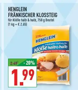 Marktkauf Henglein fränkischer klossteig Angebot