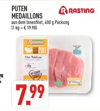 Marktkauf Rasting puten medaillons Angebot