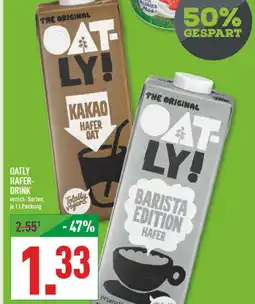 Marktkauf Oatly haferdrink kakao Angebot
