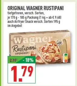 Marktkauf Wagner rustipani ofenbrot Angebot