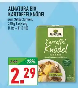 Marktkauf Alnatura bio kartoffelknödel Angebot