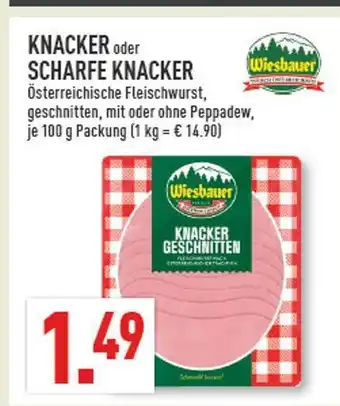 Marktkauf Wiesbauer knacker Angebot