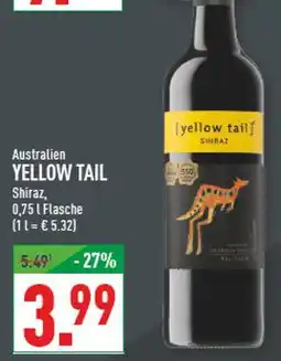 Marktkauf Yellow tail shiraz Angebot