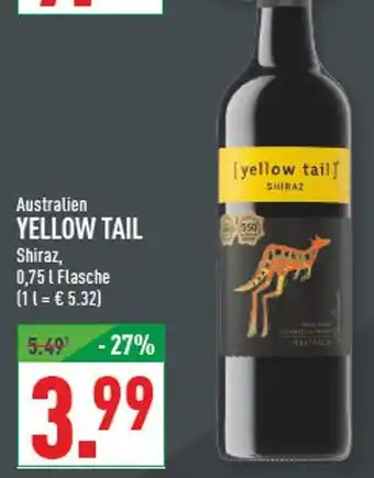 Marktkauf Yellow tail shiraz Angebot