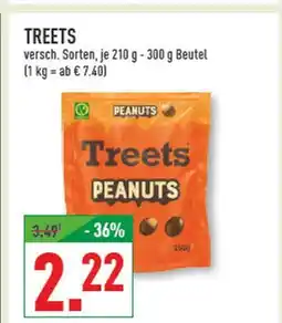 Marktkauf Treets peanuts Angebot