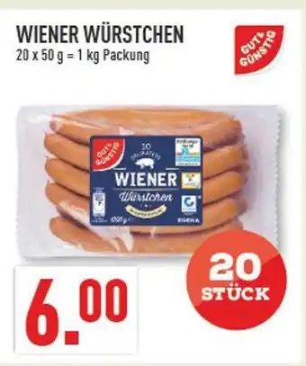 Marktkauf Gut&günstig wiener würstchen Angebot
