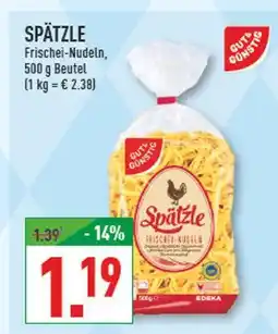 Marktkauf Gut&günstig spätzle Angebot