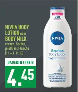 Marktkauf Nivea body lotion Angebot