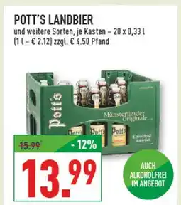 Marktkauf Pott's landbier Angebot