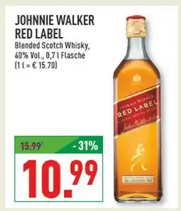 Marktkauf Johnnie walker red label Angebot