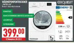 Marktkauf Exquisit wärmepumpentrockner Angebot
