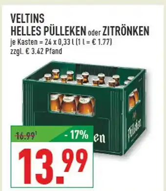 Marktkauf Veltins helles pülleken Angebot