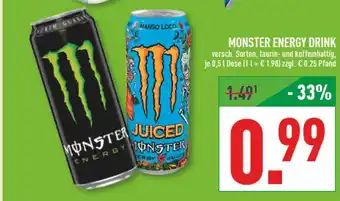 Marktkauf Monster energy drink Angebot