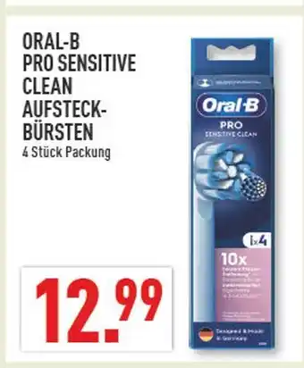 Marktkauf Oral-b pro sensitive clean aufsteckbürsten Angebot