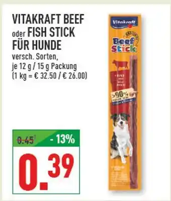 Marktkauf Vitakraft beef stick Angebot