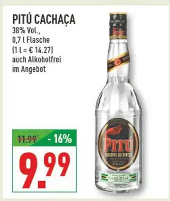 Marktkauf Pitú cachaça Angebot