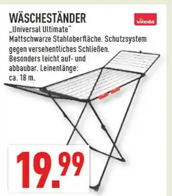 Marktkauf Vileda wäscheständer universal ultimate Angebot